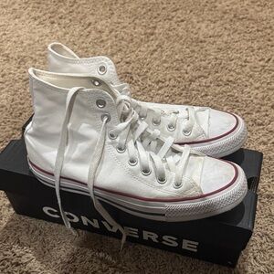 Converse Classic White Canvas High-Tops